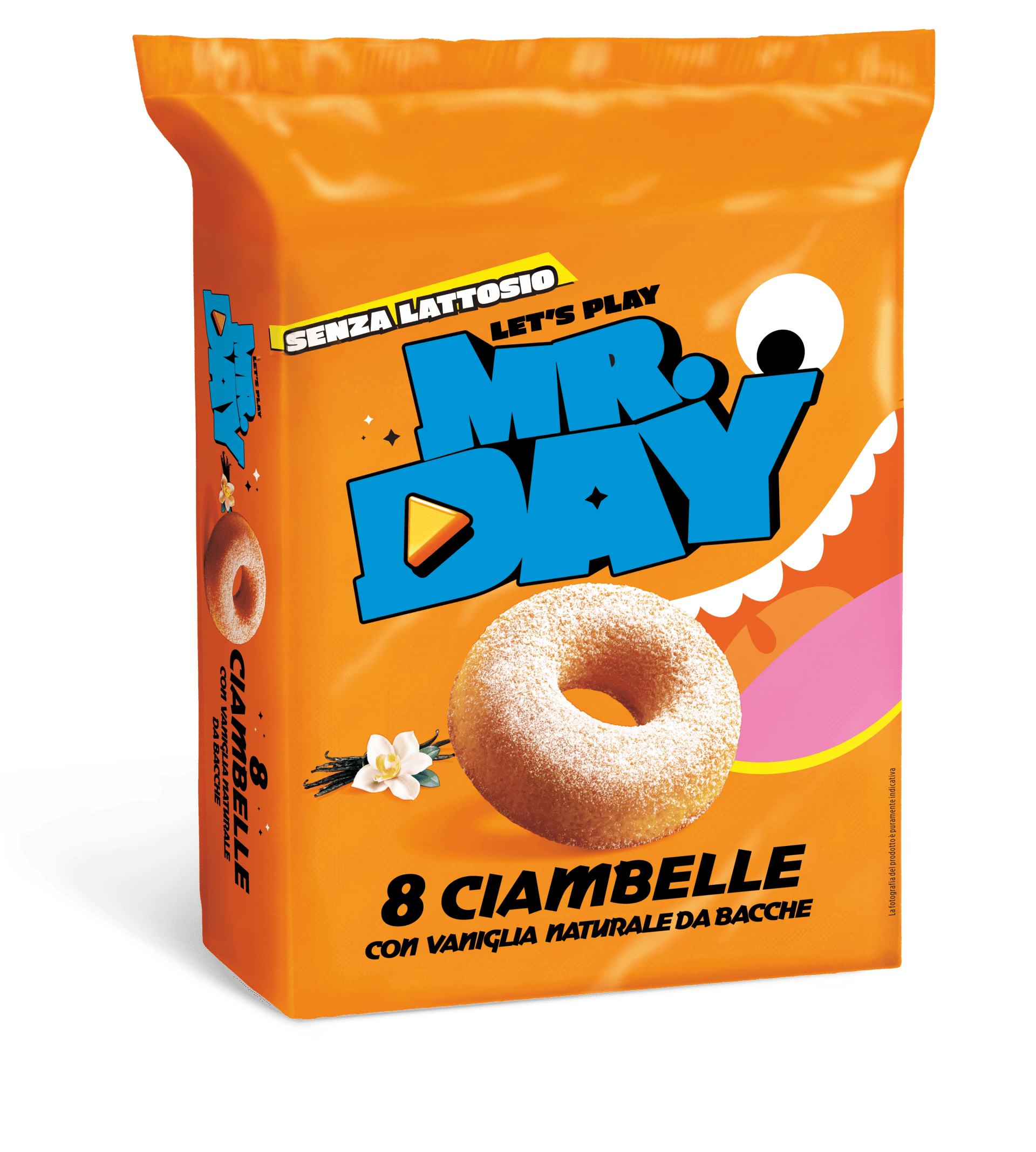 confezione delle ciambelle con vaniglia naturale da bacche di Mr.Day